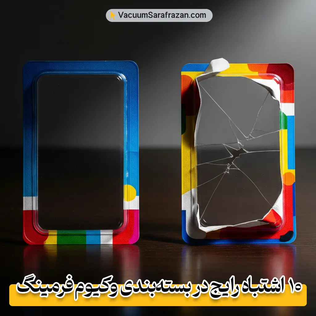 ۱۰ اشتباه رایج در بسته‌بندی وکیوم فرمینگ که باید بدانید